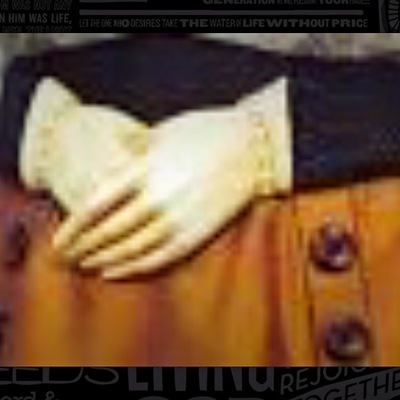 Victorian mourning hands belt crimson peak