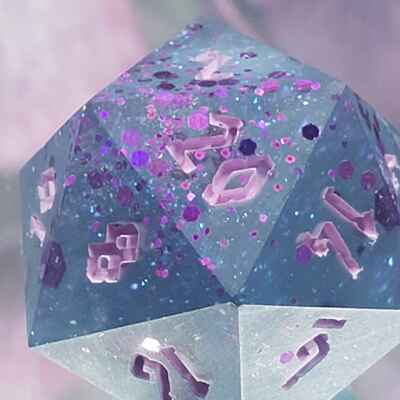 Nordic fairy dreams polyhedral set - Thumbnail 4
