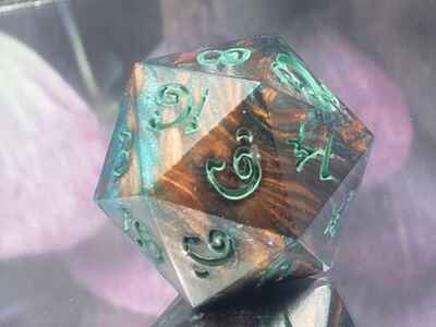 Copper Touch Polyhedral Set