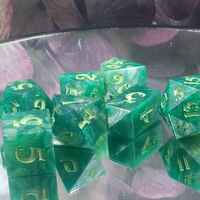 Misty Agate Polyhedral Set - Thumbnail 1