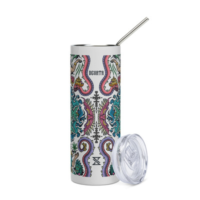 Genesis stainless steel tumbler - dream of reincarnation