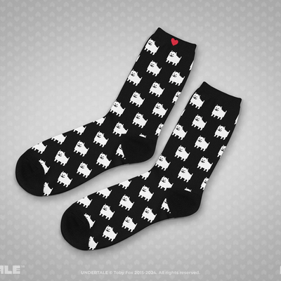 Undertale annoying dog socks