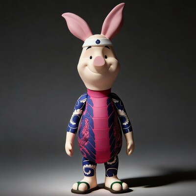 Arttoy by jee saya & hundred demons "tatpigg" 