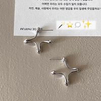LIQUID STAR EARRINGS - Thumbnail 4