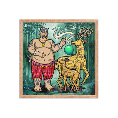 Rajas Guna - Semar Framed poster
