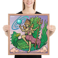 Sattva Guna - Bhatara Guru Framed poster - Thumbnail 8