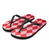 REDS Frabic  Flip-Flops - Thumbnail 1