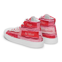 LUV Womens high top canvas shoes - Thumbnail 1