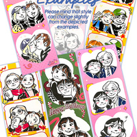 Custom Hand-Drawn Photostrip Doodle  - Thumbnail 3