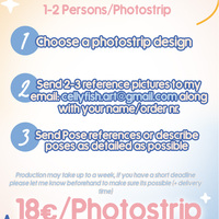 Custom Hand-Drawn Photostrip Doodle  - Thumbnail 2