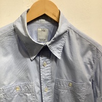 Visvim elbow patched blue shirt  - Thumbnail 1