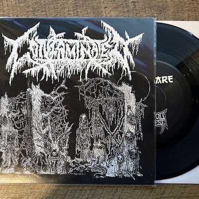Contaminated / kutabare - death sick / funeral erection (7 inch split) - Thumbnail 3