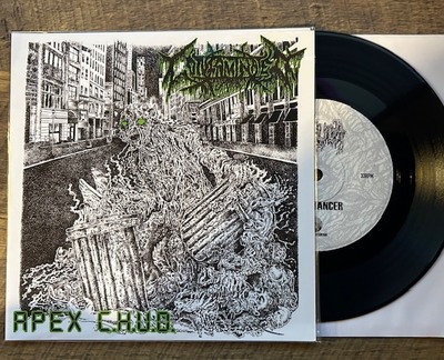 CONTAMINATED / FISTULA - Apex C.h.u.d / Nigromancer (7 Inch Split)