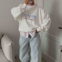 BIG DILEMMA HEART CREWNECK SWEATSHIRT - Thumbnail 2