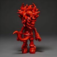 ArTToy by Urban Devil “The Devil Warrior: Flesh Red” - Thumbnail 4