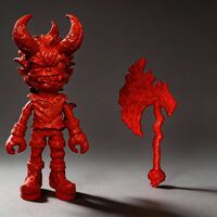 ArTToy by Urban Devil “The Devil Warrior: Flesh Red” - Thumbnail 6