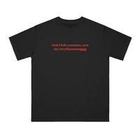 Free Shipping-"GOD I LUH YOUUUUU" Tee - Thumbnail 2