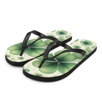 Clover Frabic Flip-Flops - Thumbnail 1