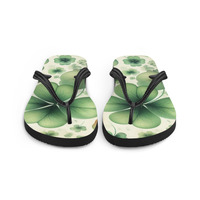 Clover Frabic Flip-Flops - Thumbnail 3