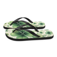Clover Frabic Flip-Flops - Thumbnail 4