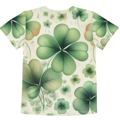 Clovers kids cotton crew neck t-shirt