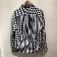Hibeck wide spreaded collared gingham shirt  - Thumbnail 4
