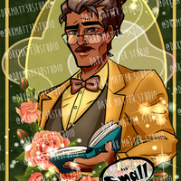 Dream Daddy: Hugo Vega | Fan Inspired Art Prints - Thumbnail 2
