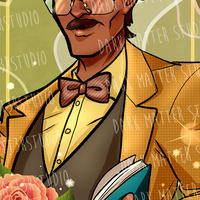 Dream Daddy: Hugo Vega | Fan Inspired Art Prints - Thumbnail 3