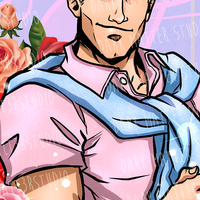 Dream Daddy: Joseph Christiansen | Fan Inspired Art Prints - Thumbnail 3