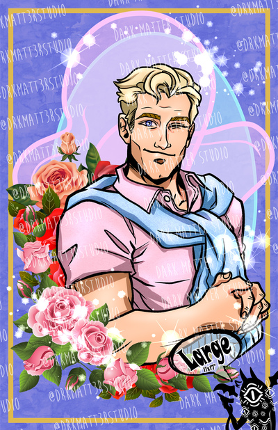 Dream Daddy: Joseph Christiansen | Fan Inspired Art Prints