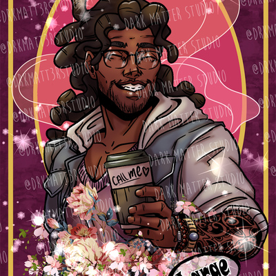 Dream daddy: mat sella | fan inspired art prints