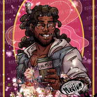 Dream Daddy: Mat Sella | Fan Inspired Art Prints - Thumbnail 1
