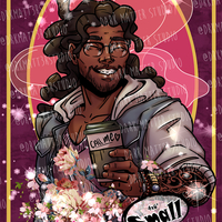 Dream Daddy: Mat Sella | Fan Inspired Art Prints - Thumbnail 2