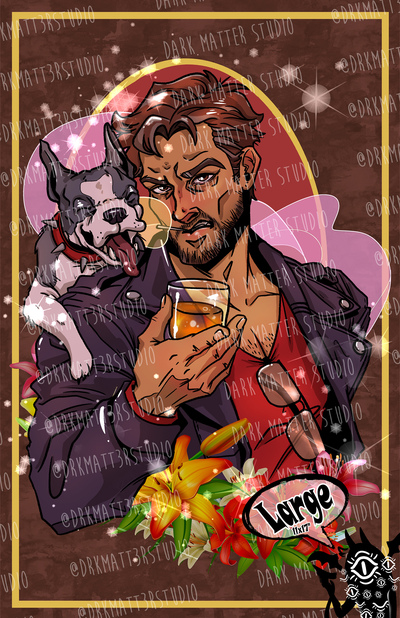 Dream Daddy: Robert Small | Fan Inspired Art Prints
