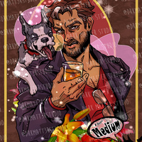 Dream Daddy: Robert Small | Fan Inspired Art Prints - Thumbnail 1