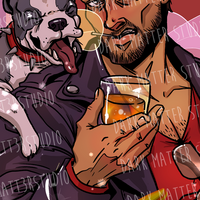 Dream Daddy: Robert Small | Fan Inspired Art Prints - Thumbnail 3