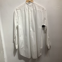 Interim white colarless shirt  - Thumbnail 3