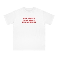 Free Shipping-HOT PEOPLE CARE ABOUT HUMAN RIGHT TEE - Thumbnail 1
