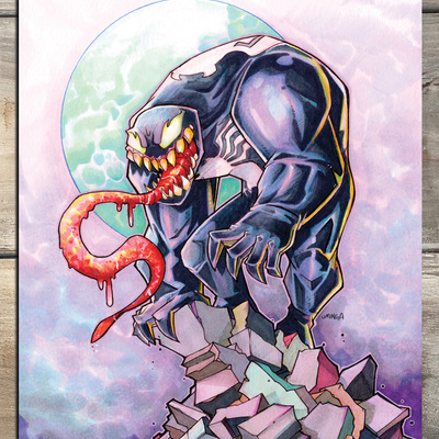 Venom daily sketch  original art