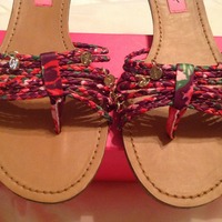 Brand New Betsey Johnson Flip Flops - Thumbnail 2