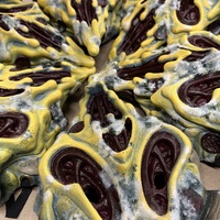 SLICE! Pizzaface Latex Half Mask - Thumbnail 5