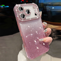 Glitter Case With Diamond For iPhone 17 16 15 IPS626 - Thumbnail 3