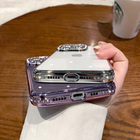 Glitter Case With Diamond For iPhone 17 16 15 IPS626 - Thumbnail 4