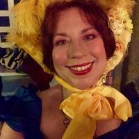 Yellow Victorian Ostrich Feather Hat— Elisabeth - Thumbnail 5