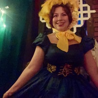Yellow Victorian Ostrich Feather Hat— Elisabeth - Thumbnail 6