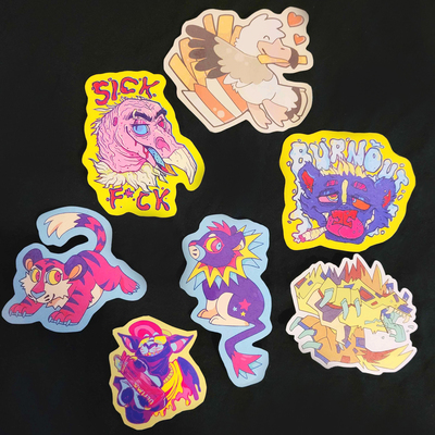 [sale] discontinued stickers