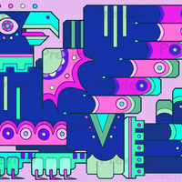 Geometric Beasts 8.5x11 Prints - Thumbnail 2