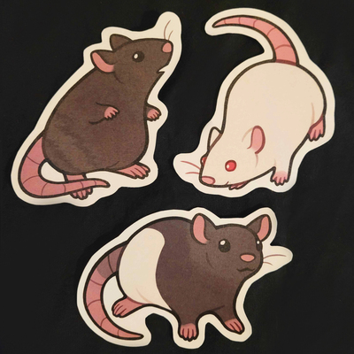 Rat stickers