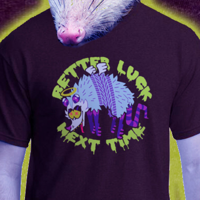 Unlucky possum t-shirt