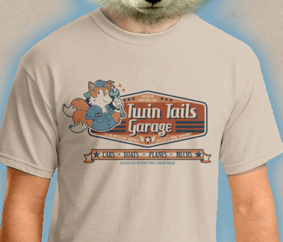 Twin Tails Mechanic T-Shirt